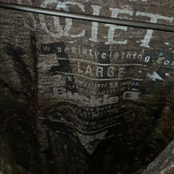 Society Men's VNeck T Shirt - Picture 4 of 4